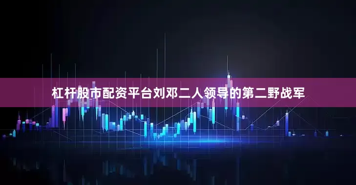 杠杆股市配资平台刘邓二人领导的第二野战军